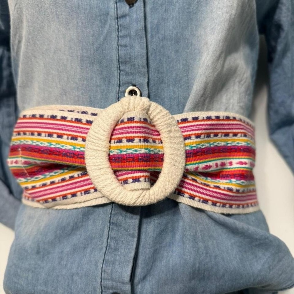 Multi-coloured boho belt‎ - Picture 5 of 6